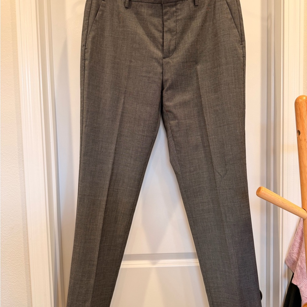 Bonobos Athletic Fit Dress Trousers Men’s 33x32 | Charcoal Grey | Slim Tapered